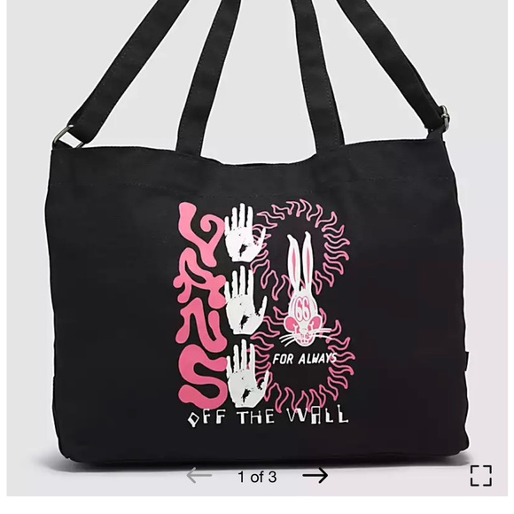 Vans Black Rabbit Tote - Picture 2 of 5